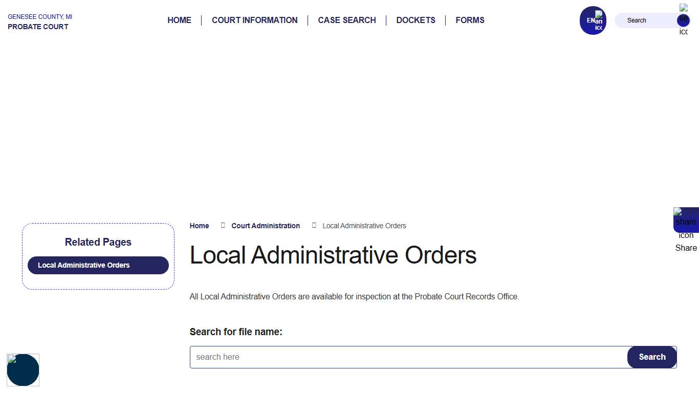 Genesee County, MI - Probate Court